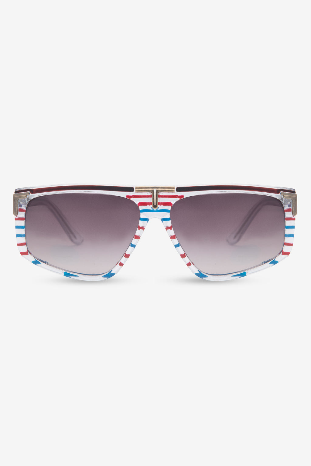 SGVN144 - Multi Stripe Vintage Sunglasses