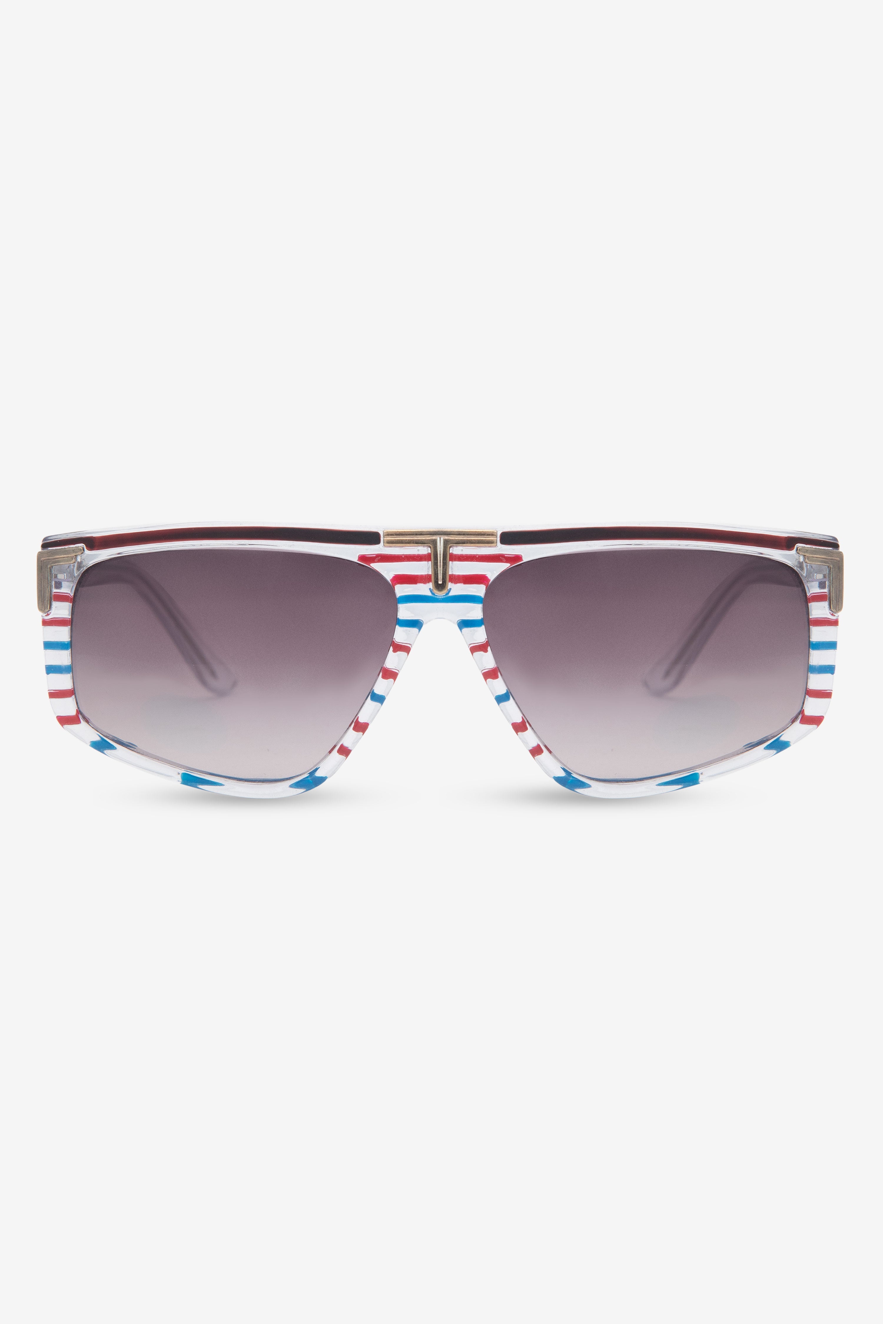 SGVN144 - Multi Stripe Vintage Sunglasses