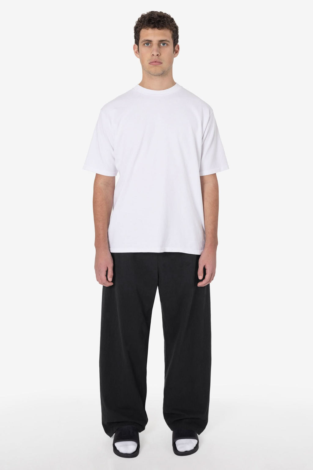 1205WGD - Men's Heavy Jersey Wide Garment Dyed Casual Pant