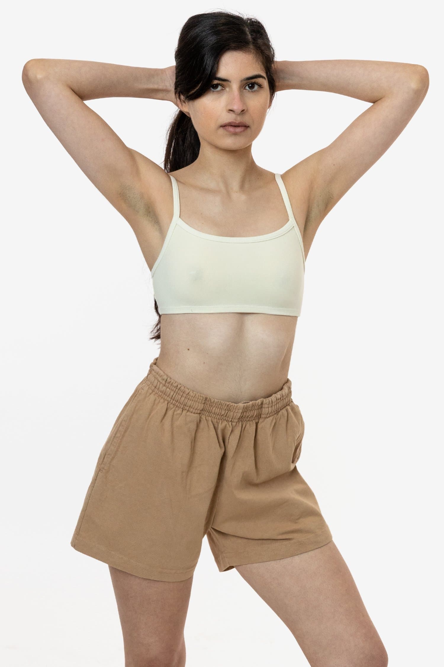1242GD Unisex - Heavy Jersey Garment Dye Gym Shorts
