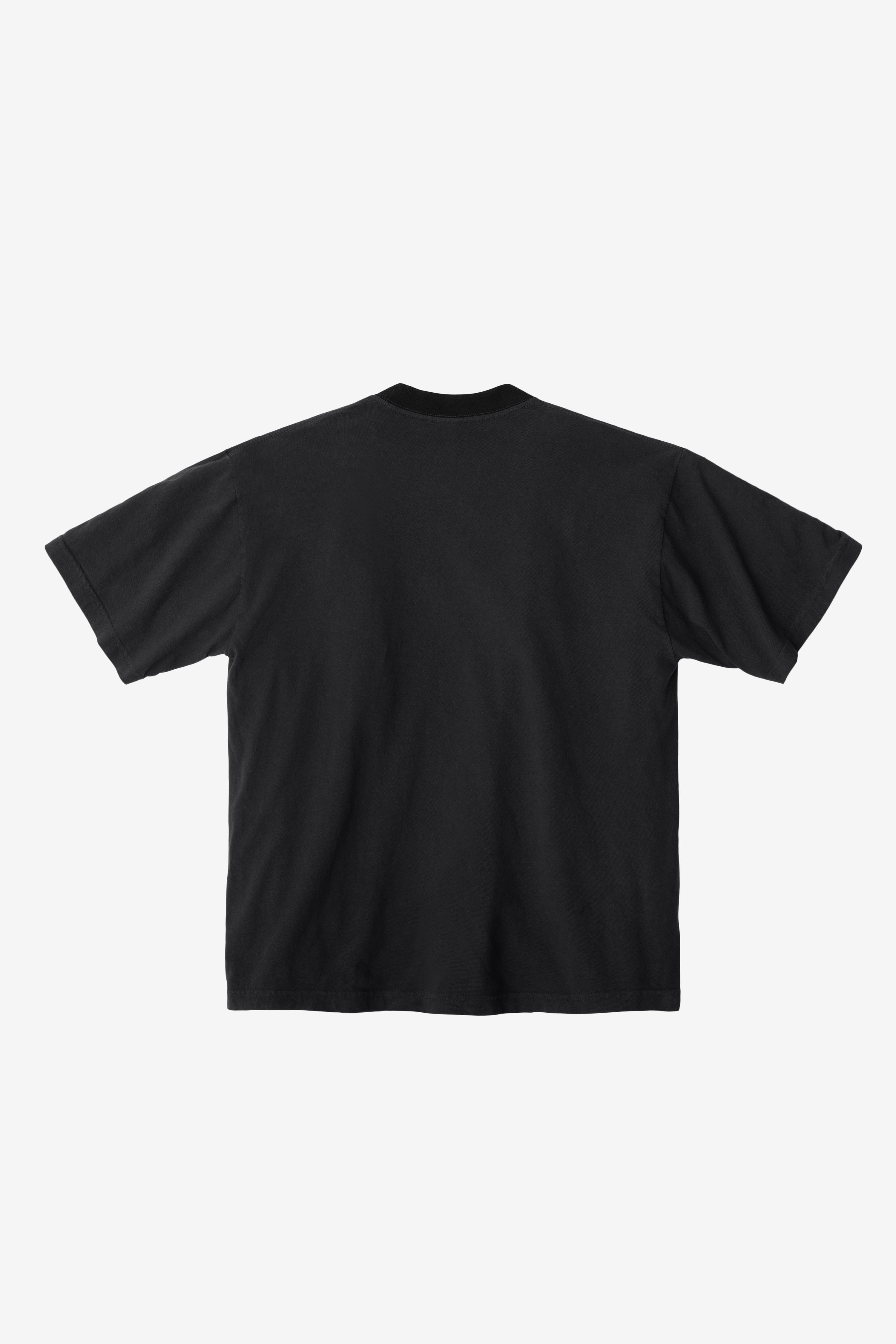 1801GDRIN - 6.5oz Garment Dye Crew Neck Ringer T-Shirt