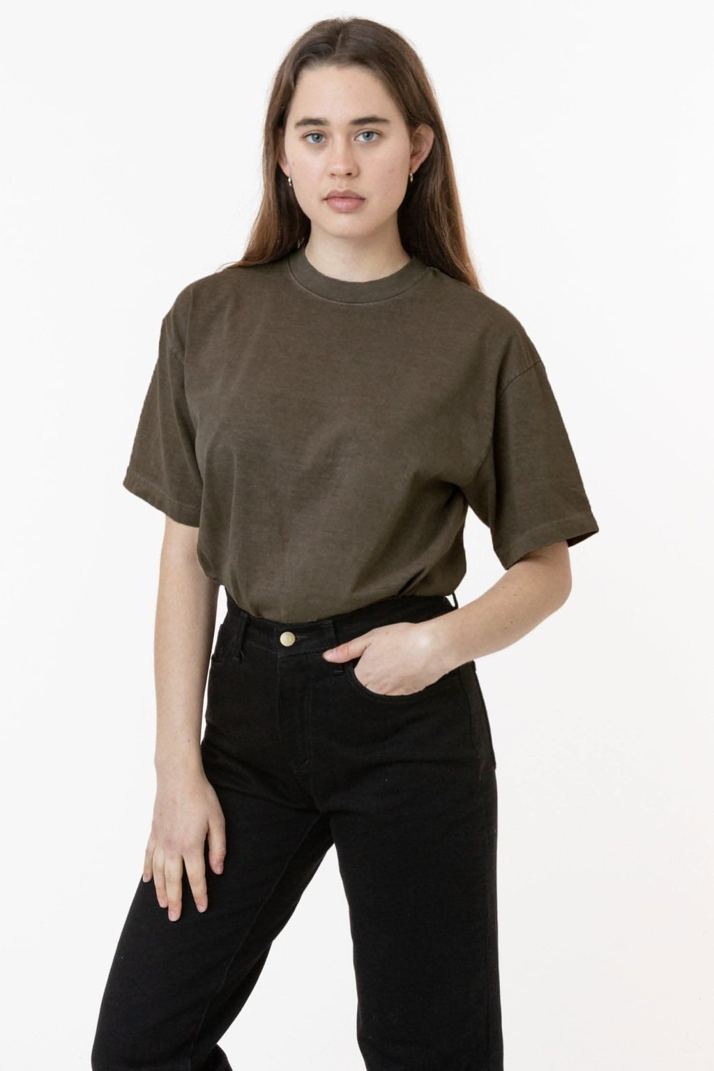 The 1801 - 6.5oz Garment Dye Crew Neck T-Shirt