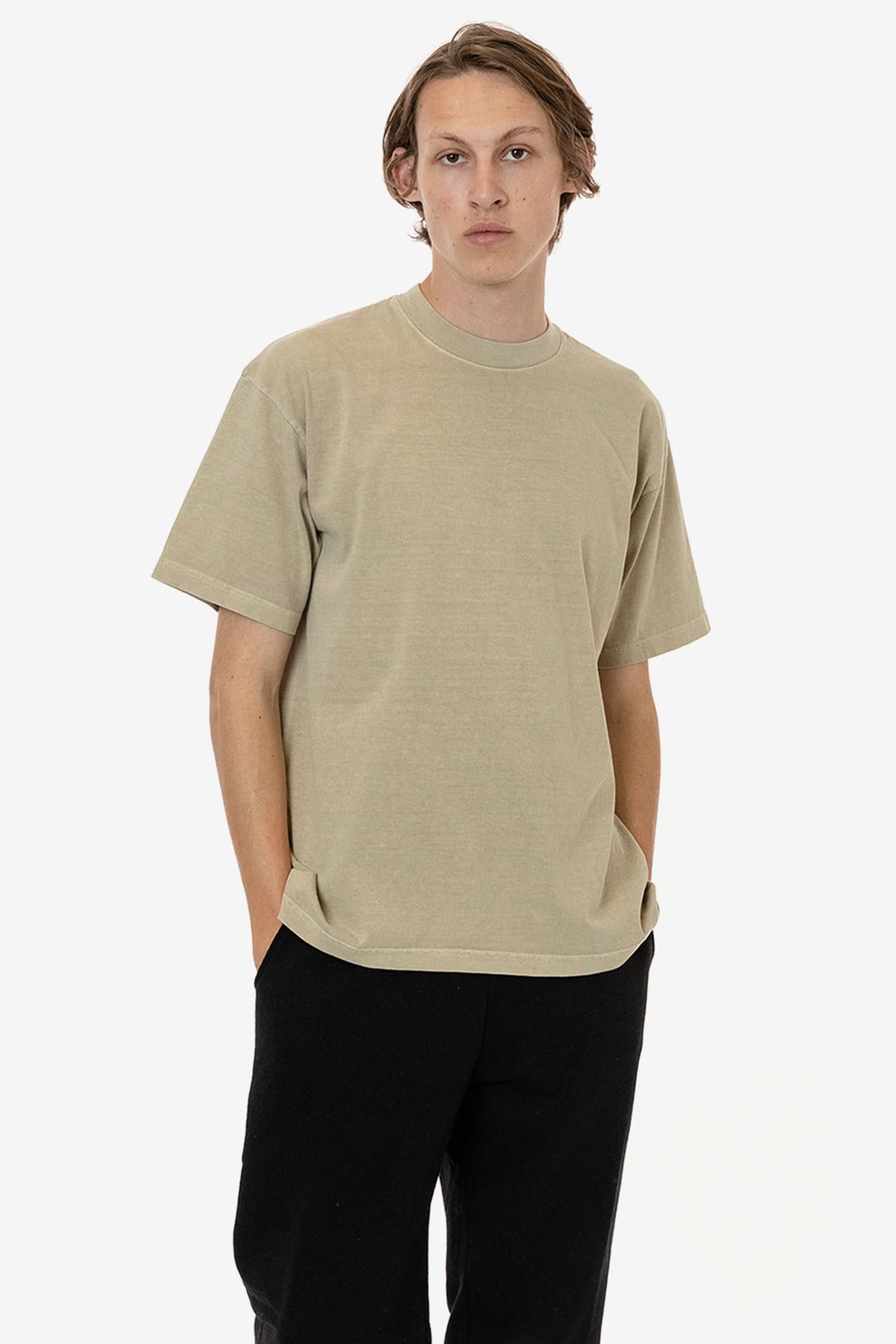 The 1801 - 6.5oz Garment Dye Crew Neck T-Shirt