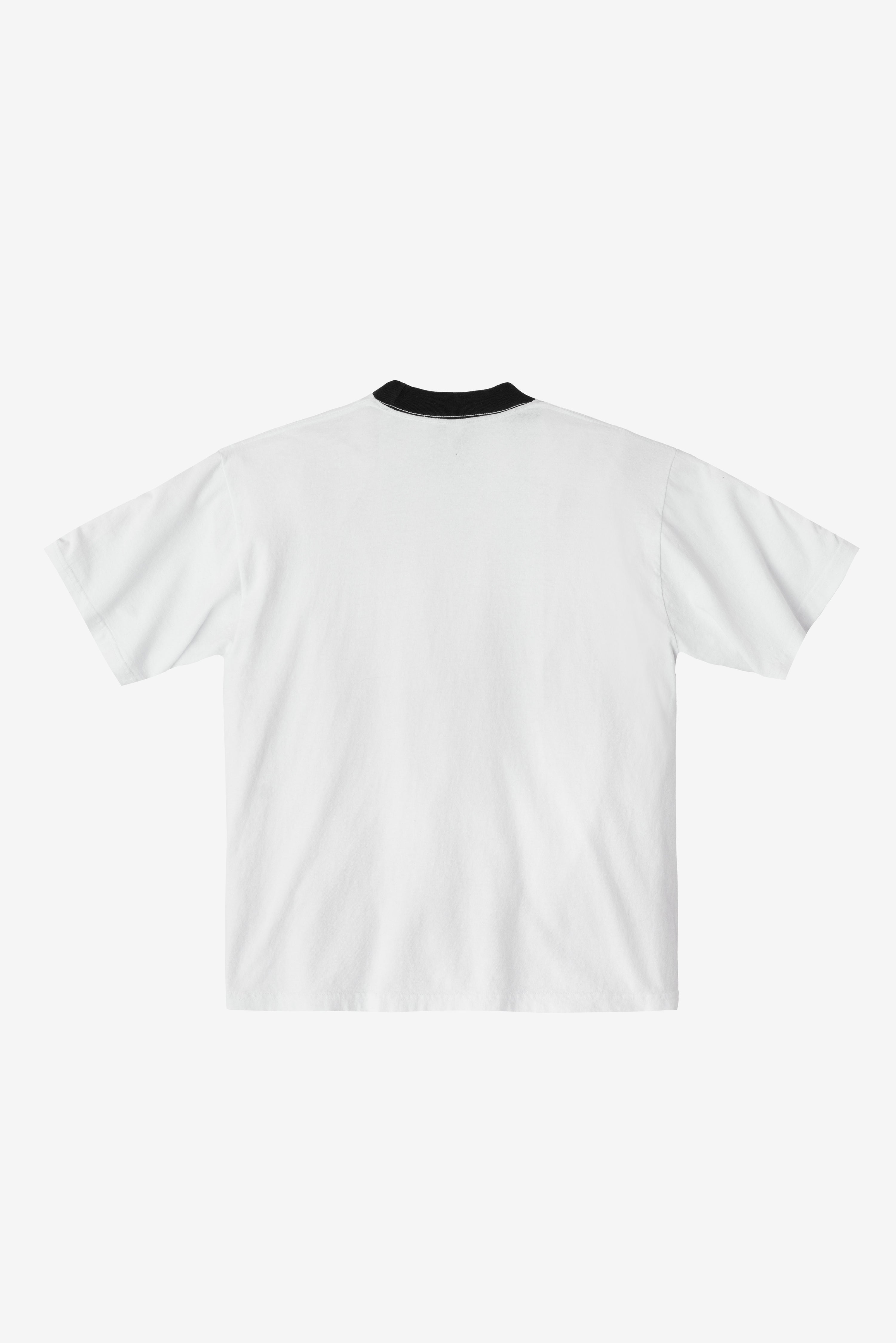 1801GDRIN - 6.5oz Garment Dye Crew Neck Ringer T-Shirt
