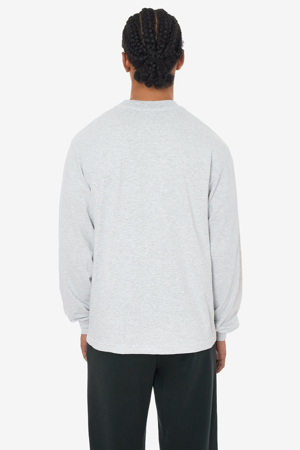 1807GD - 6.5oz Long Sleeve Garment Dye Crew Neck T-Shirt