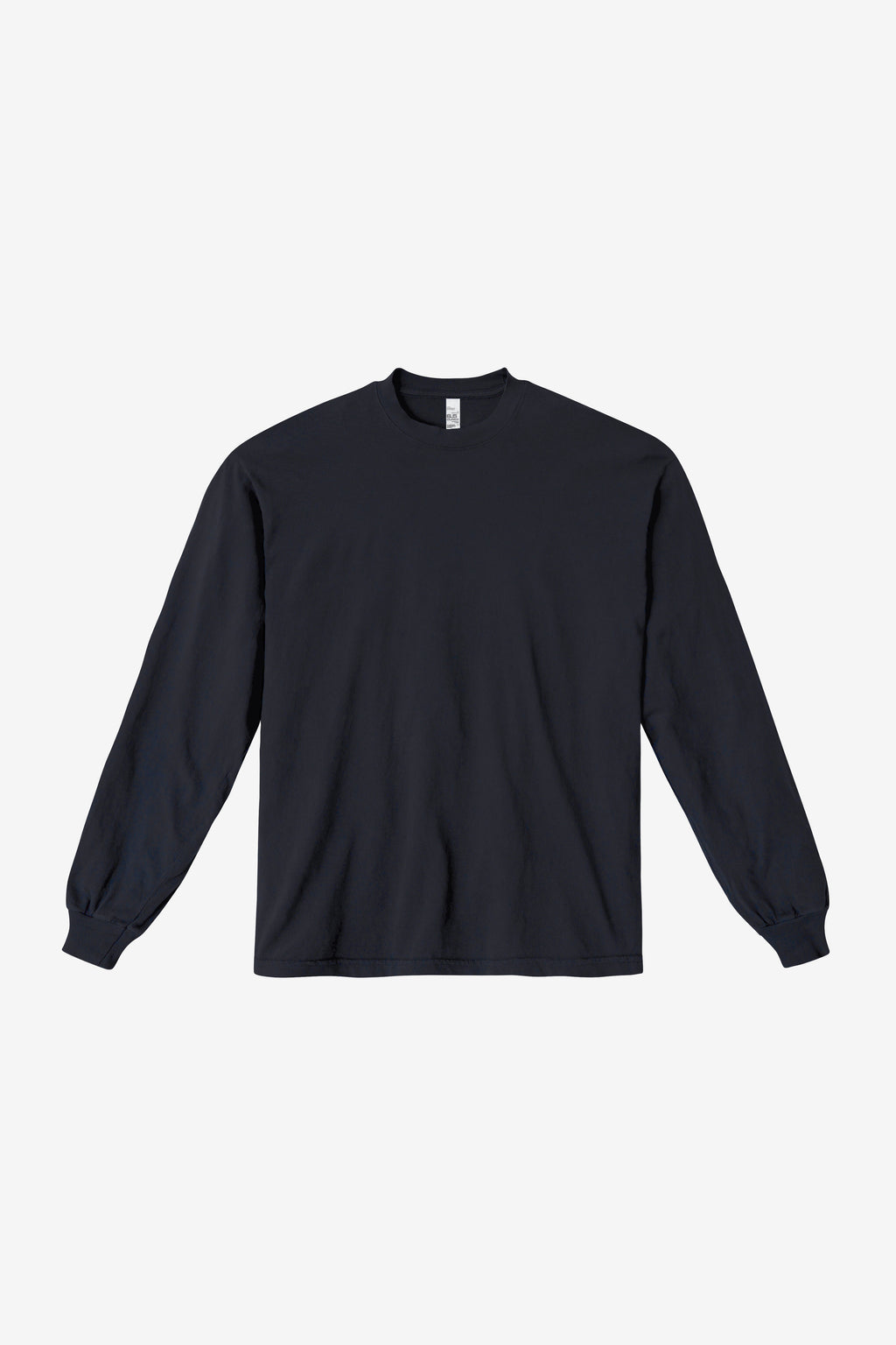 1807GD - 6.5oz Long Sleeve Garment Dye Crew Neck T-Shirt
