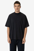 1825GD - Oversized Short Sleeve High Mockneck T-shirt