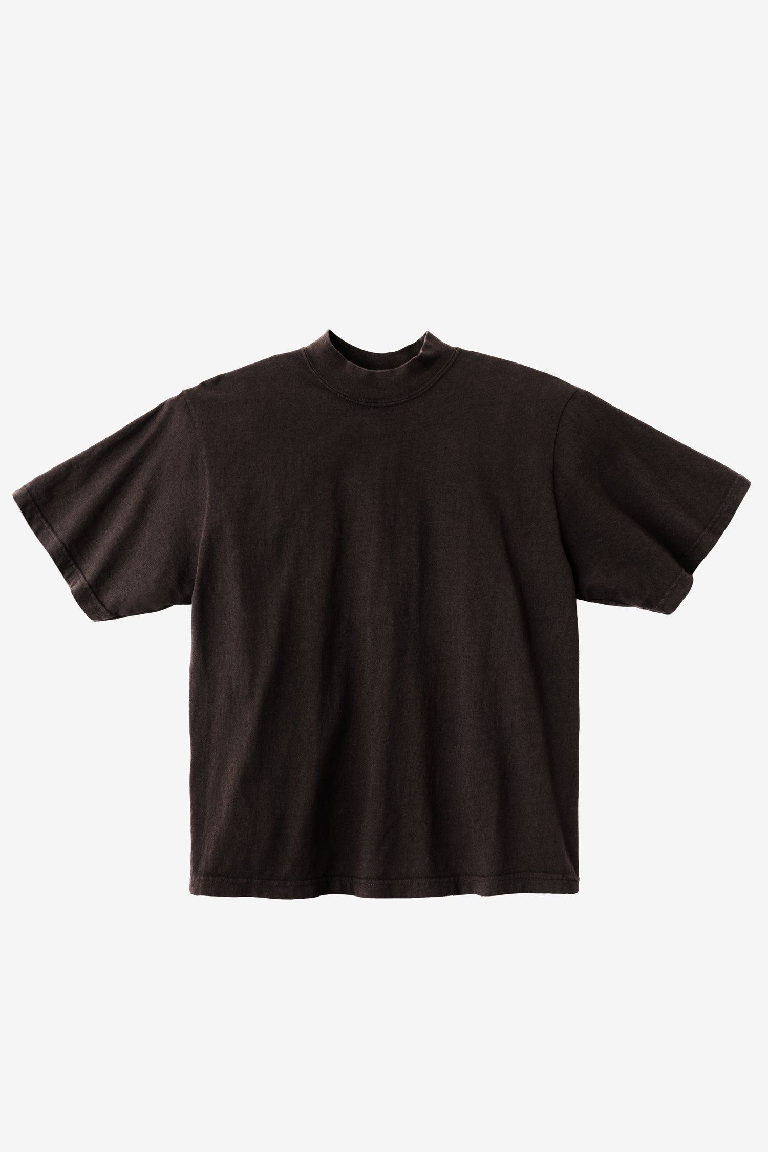 1825GD - Oversized Short Sleeve High Mockneck T-shirt