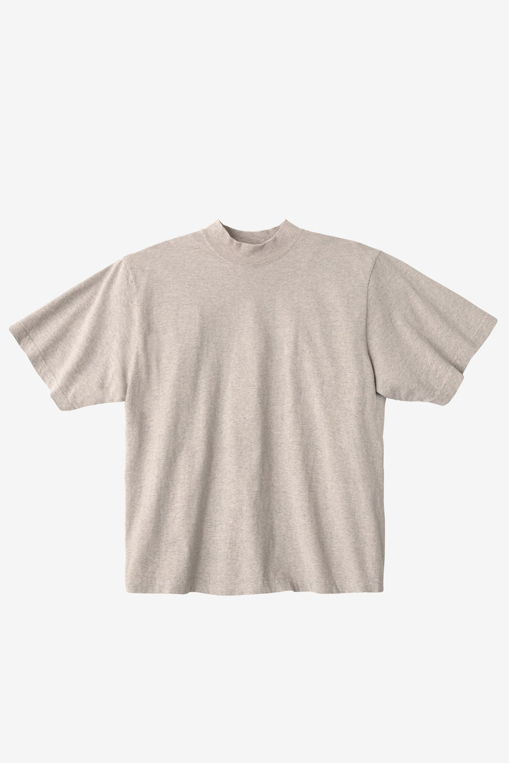 1825GD - Oversized Short Sleeve High Mockneck T-shirt