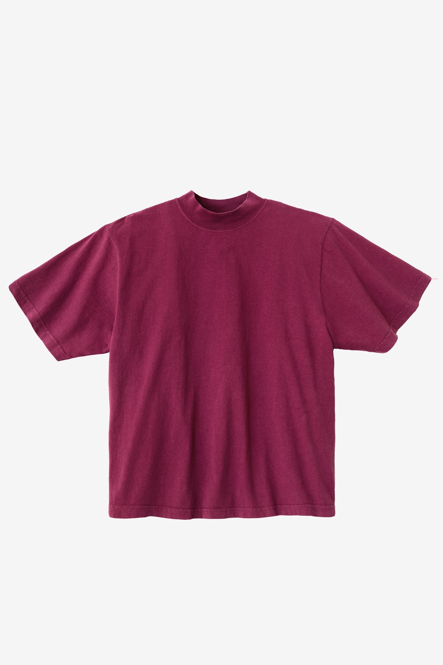 1825GD Unisex - Oversized Short Sleeve High Mockneck T-shirt
