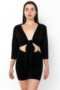 1826GD - Le Weekend Tie Top
