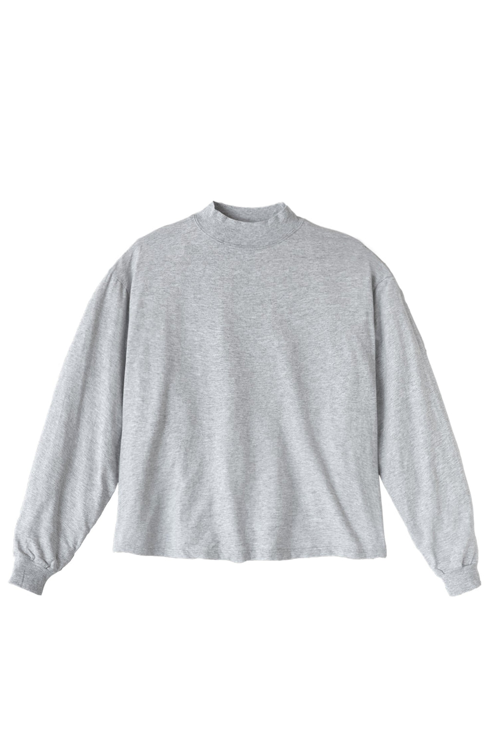 1827GD Unisex - Oversized Long Sleeve High Mockneck T-Shirt