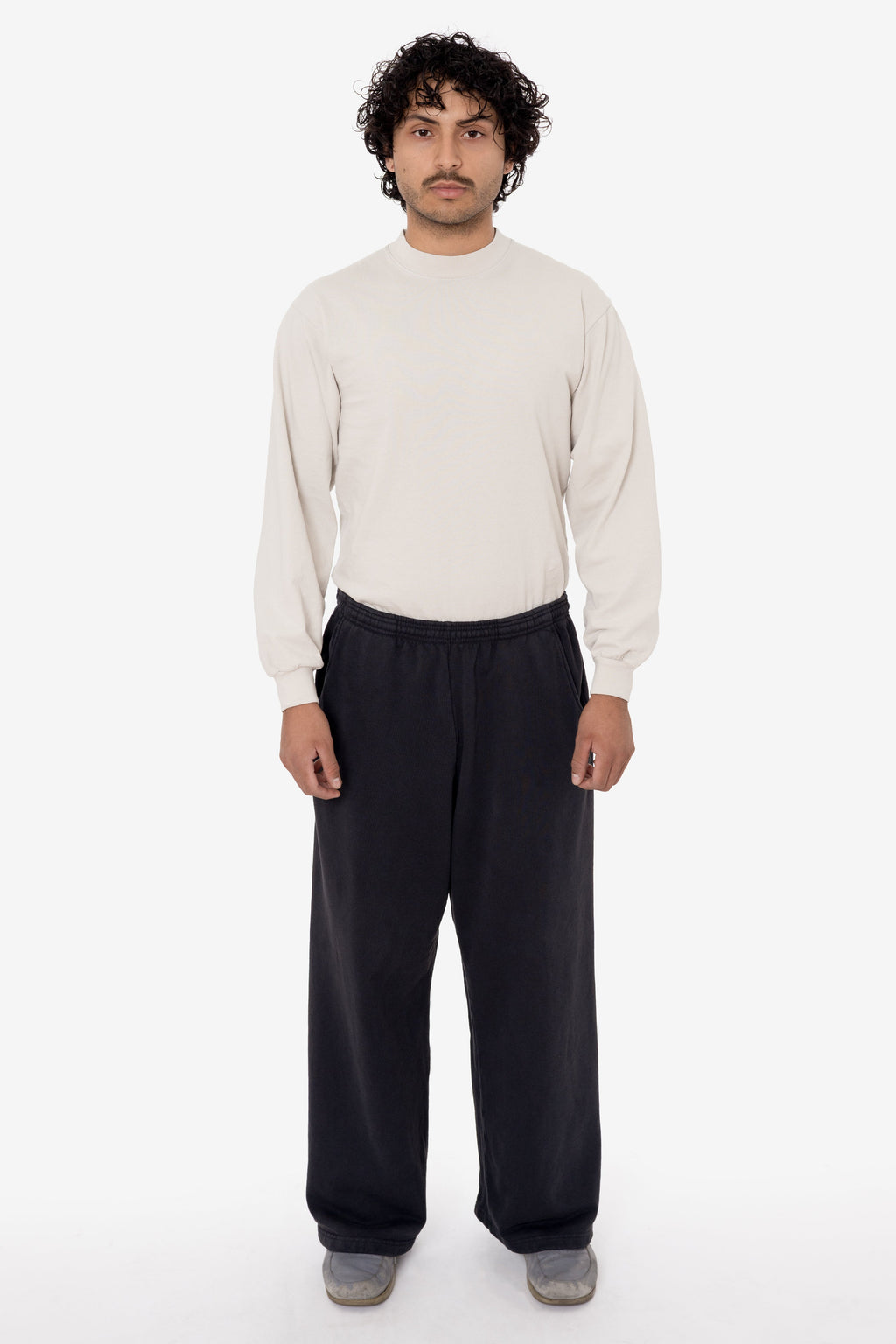 HF45GD - Heavy Fleece Extra Wide Mens Sweatpants