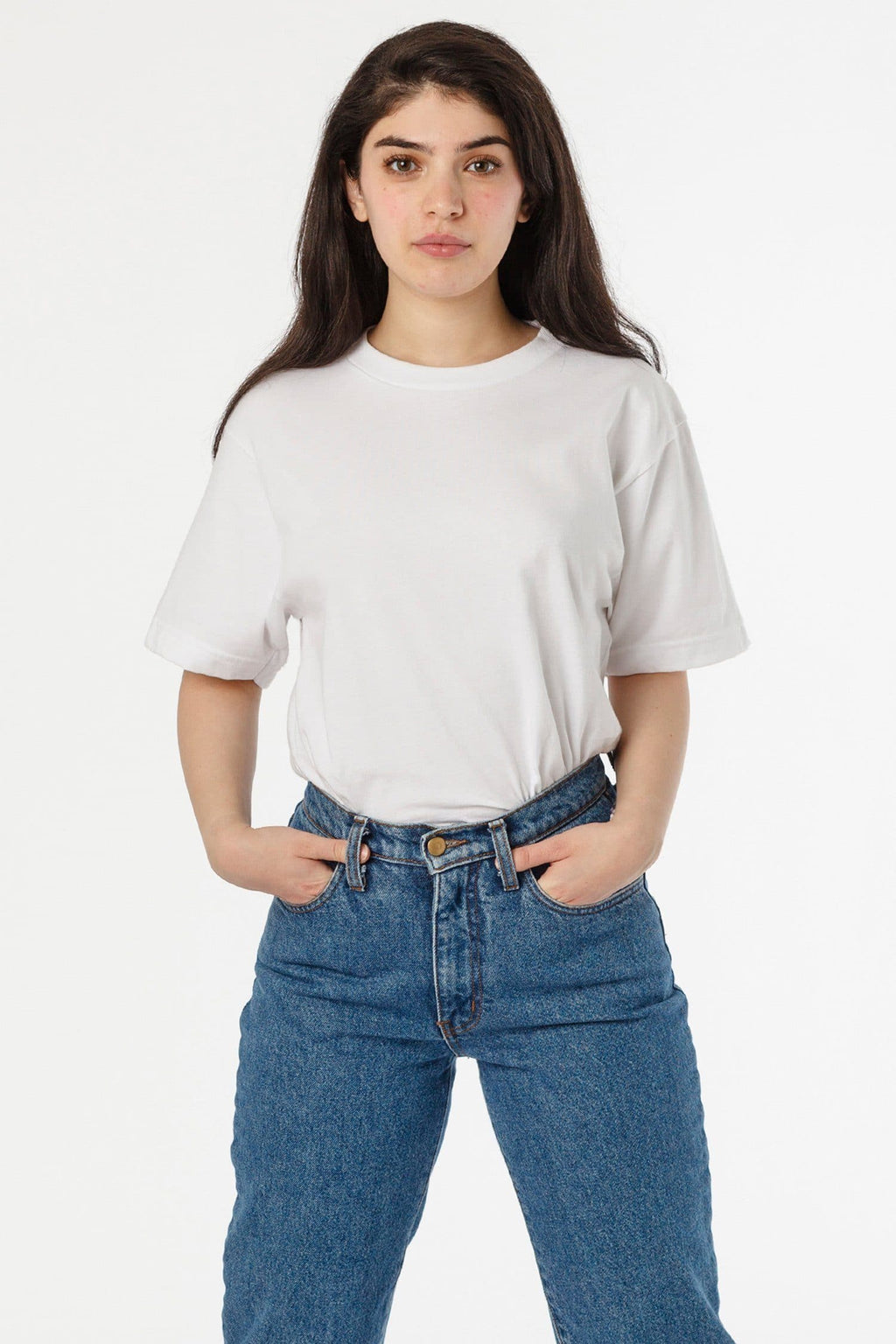 2017 - 6.0oz Crew Neck Heavy Combed Cotton T-Shirt