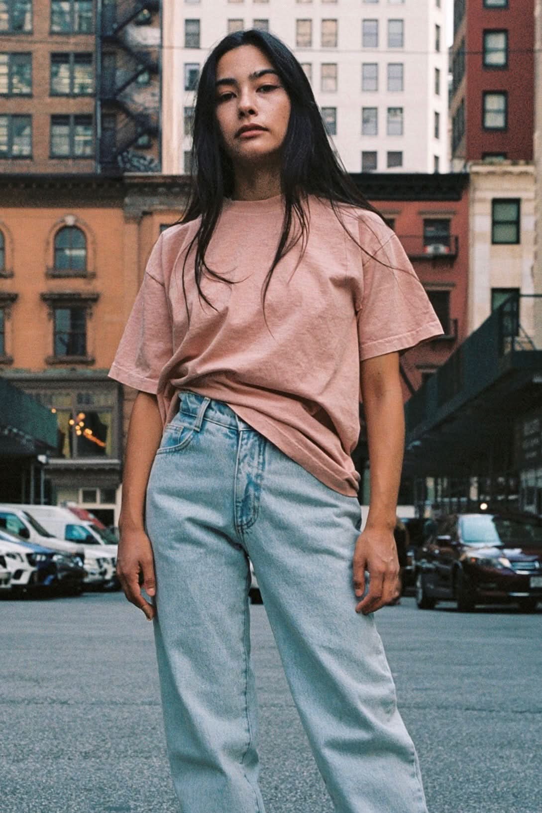 The 1801 - 6.5oz Garment Dye Crew Neck T-Shirt