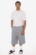 TRF42 - Triblend gabardine Fleece Extra Wide Mens shorts