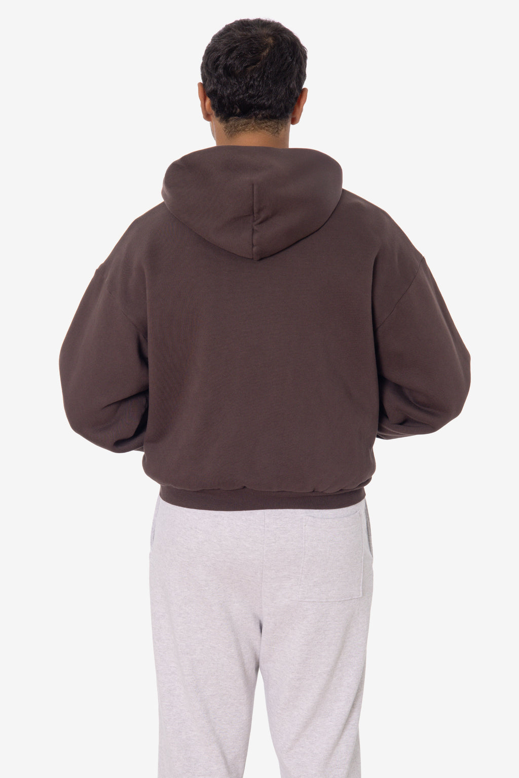 ALP10GD - Thermal Lined Cropped Zip Up Hoodie