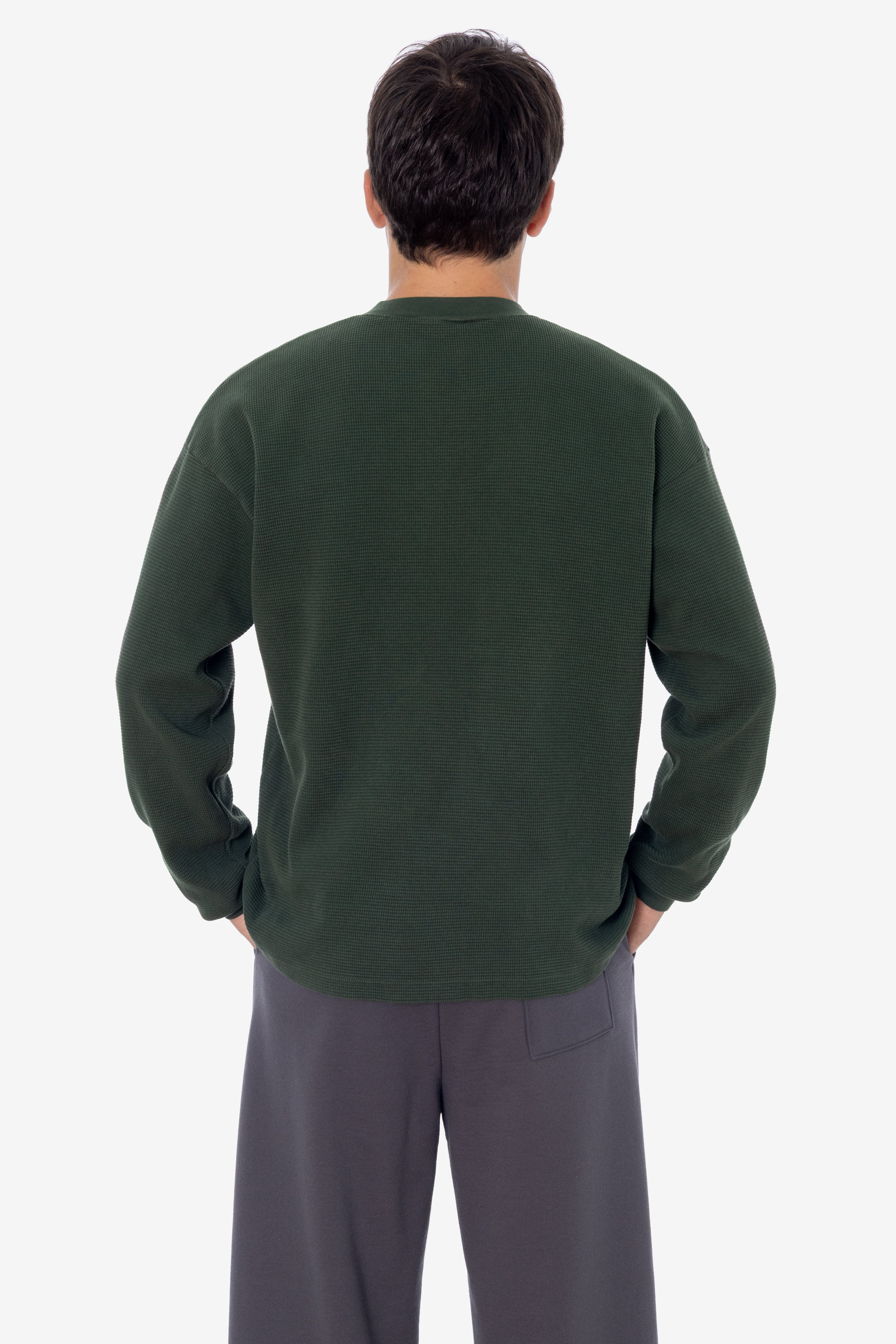 TX458GD - Long Sleeve Heavy Thermal Heritage Henley