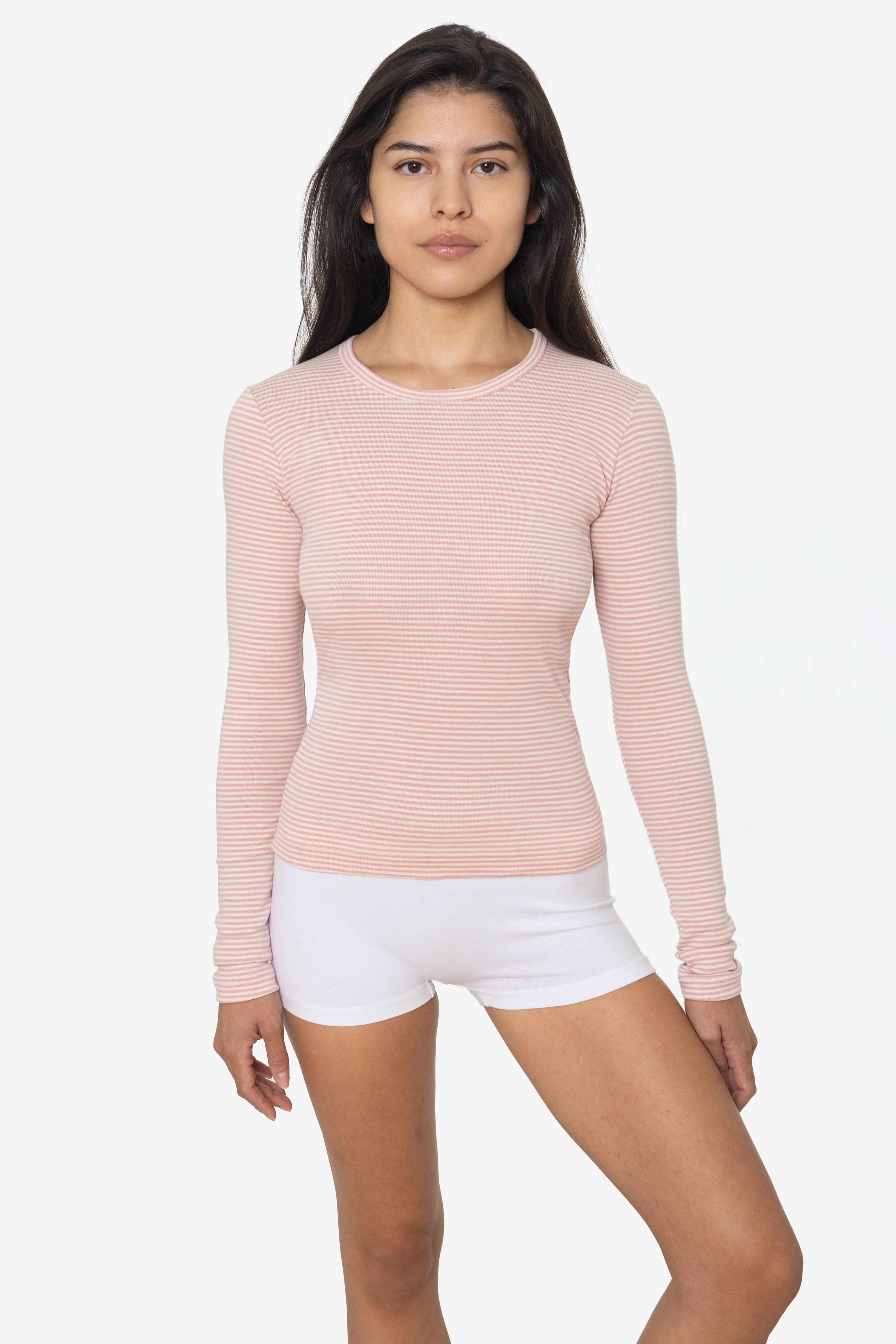 43007 - Baby Rib Long Sleeve Crewneck Tee