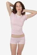 43021 - Cap Sleeve Baby Rib T-Shirt