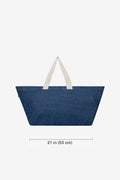 WD12 - Denim Oversized Bag
