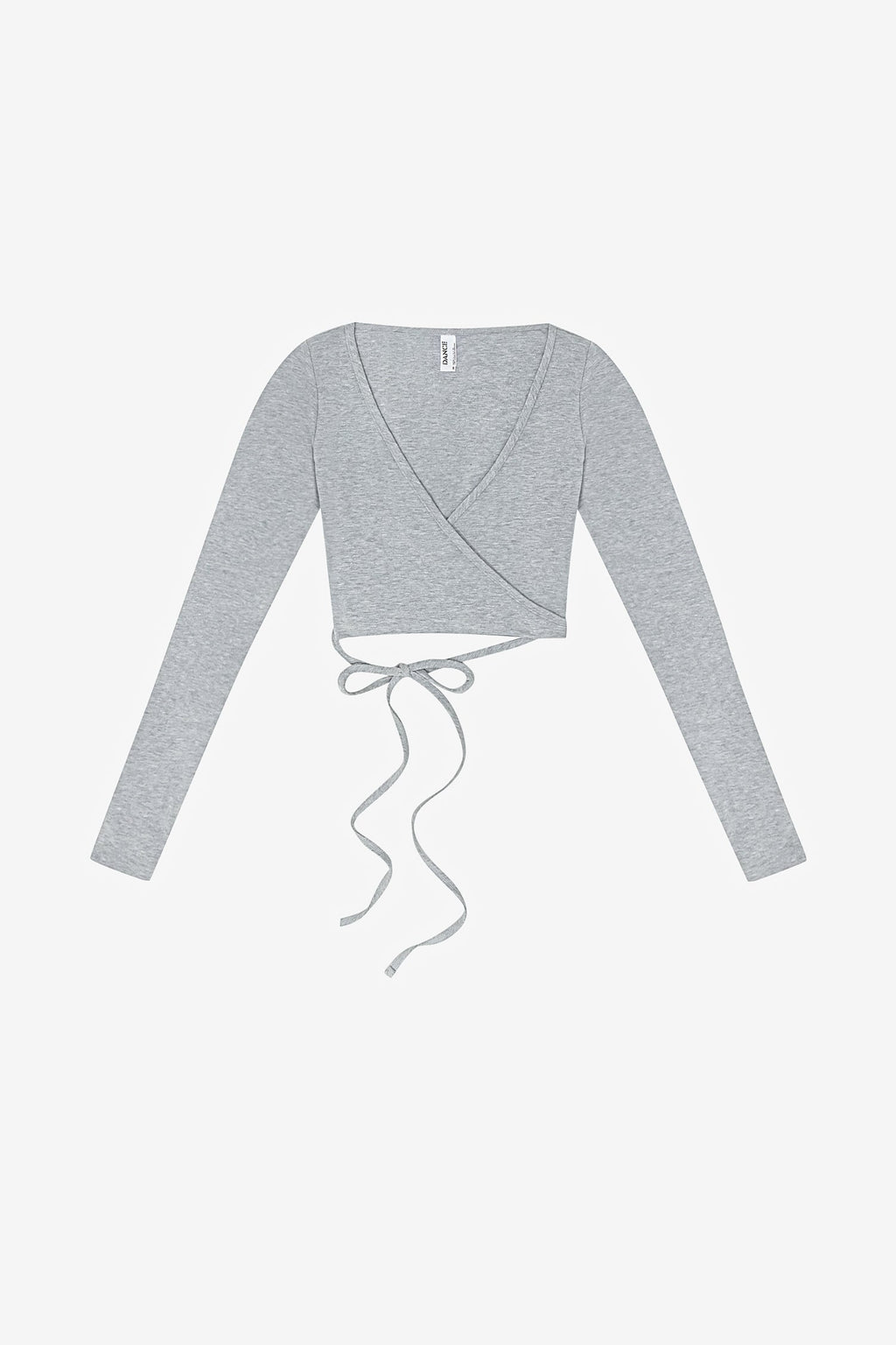 83077GD - Garment Dye Long Sleeve Wrap Top