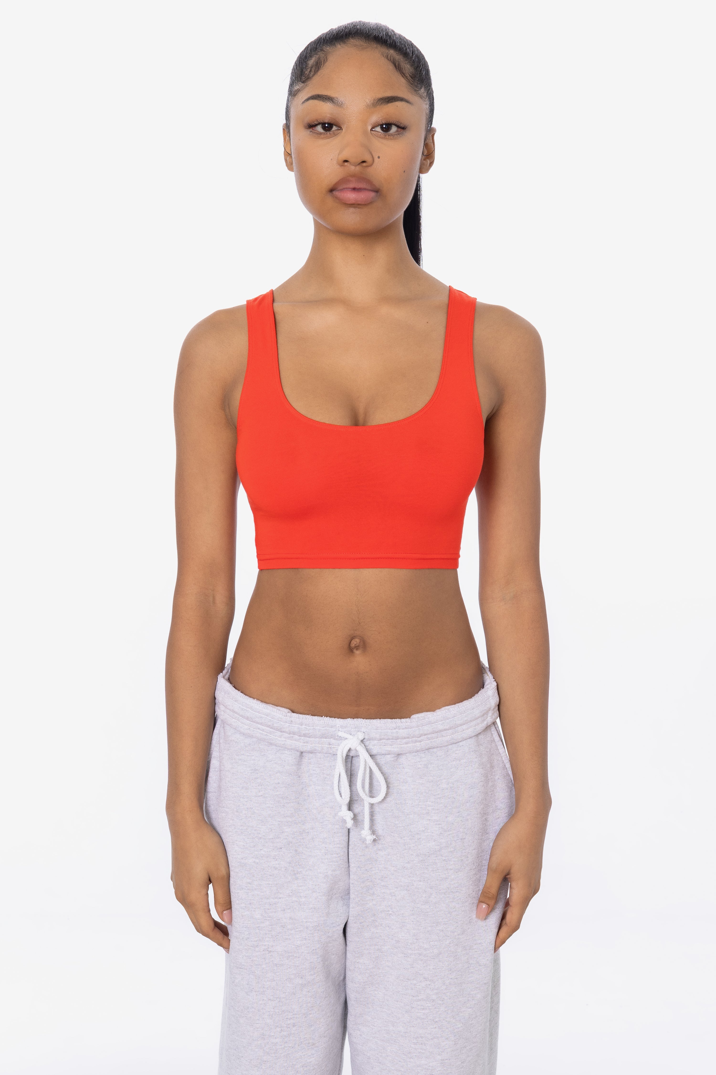 8383 - Cotton Spandex Tank Crop Top