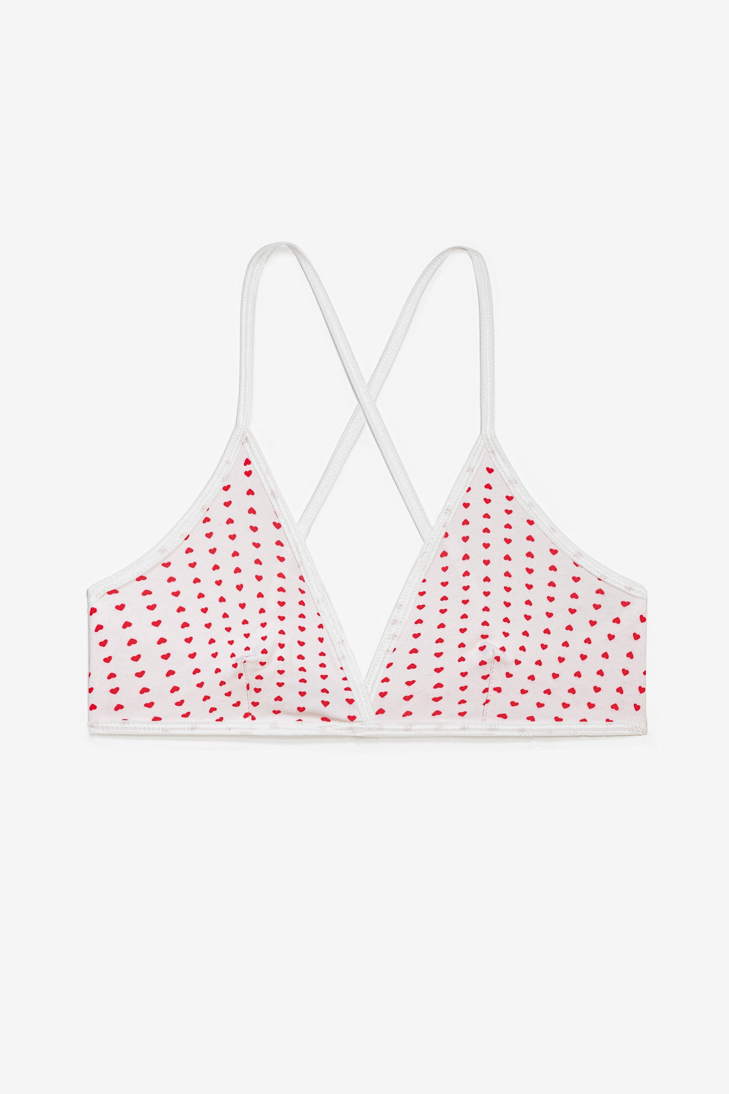8392P - Printed Crossback Bra