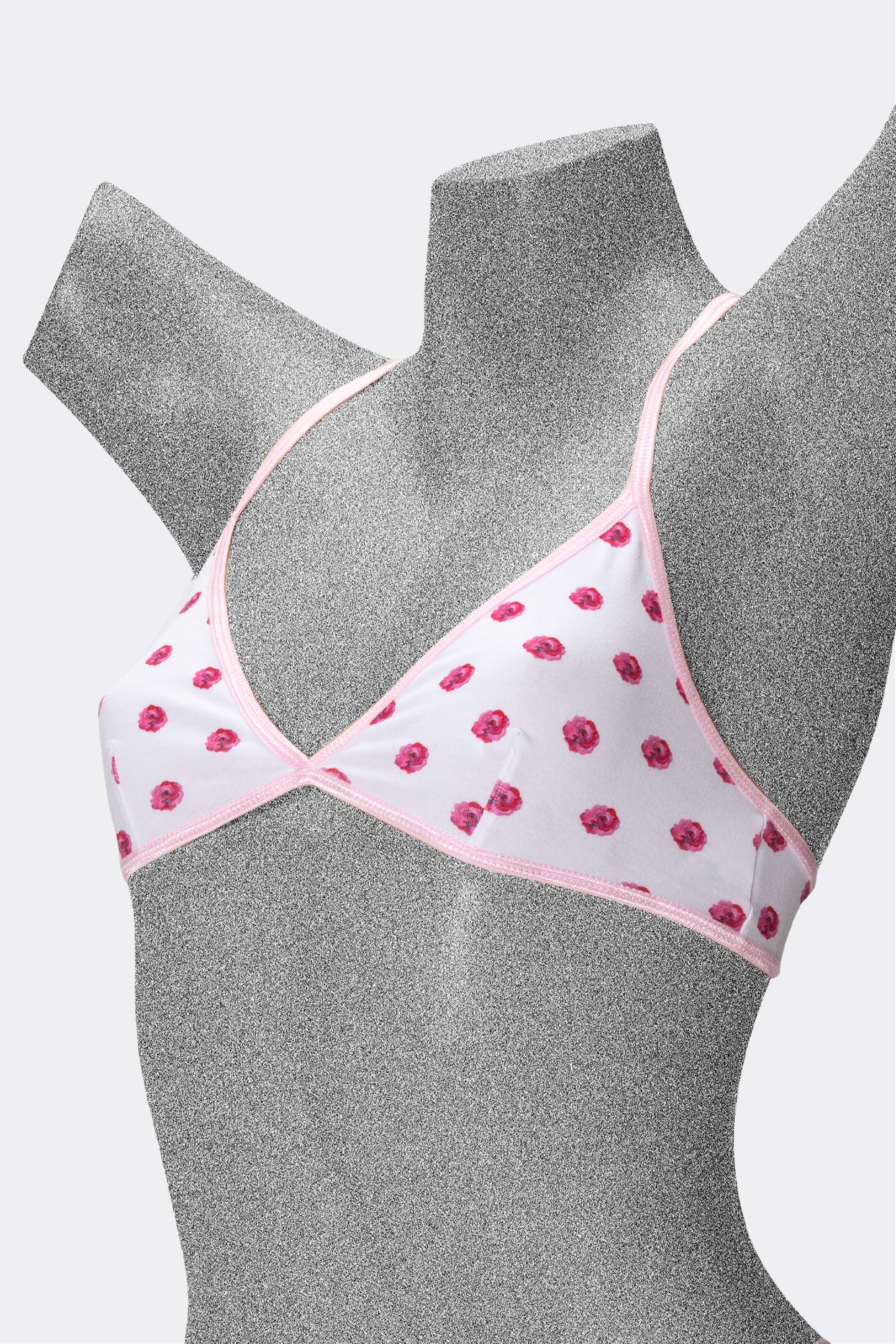8392P - Printed Crossback Bra