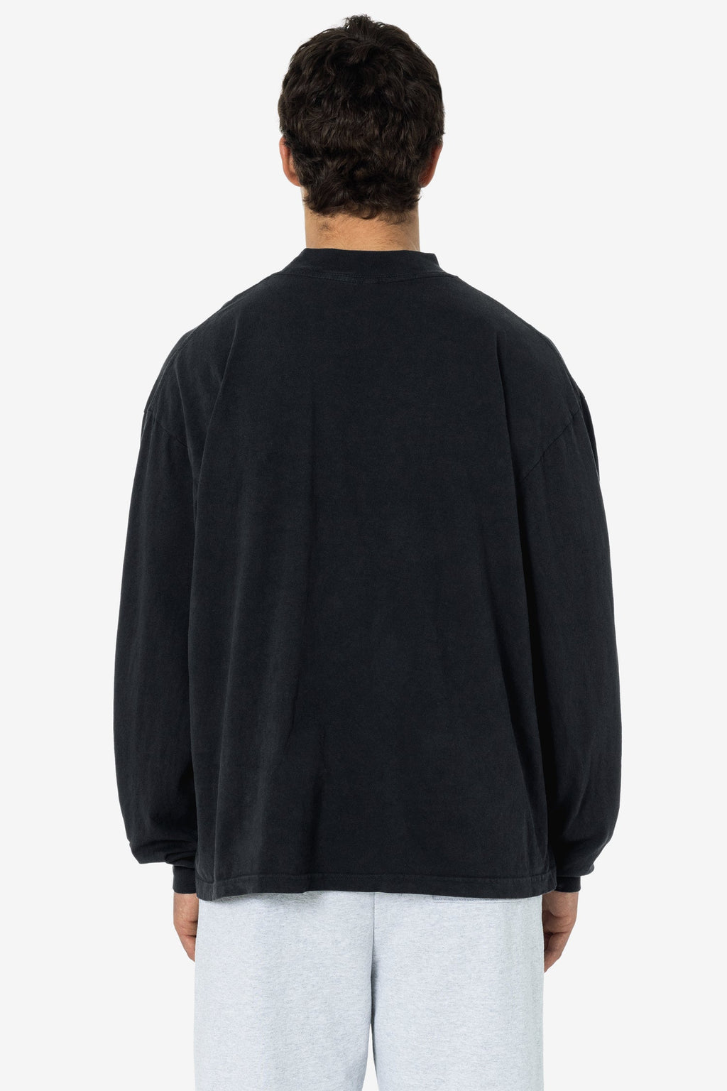 1827GD Unisex - Oversized Long Sleeve High Mockneck T-Shirt
