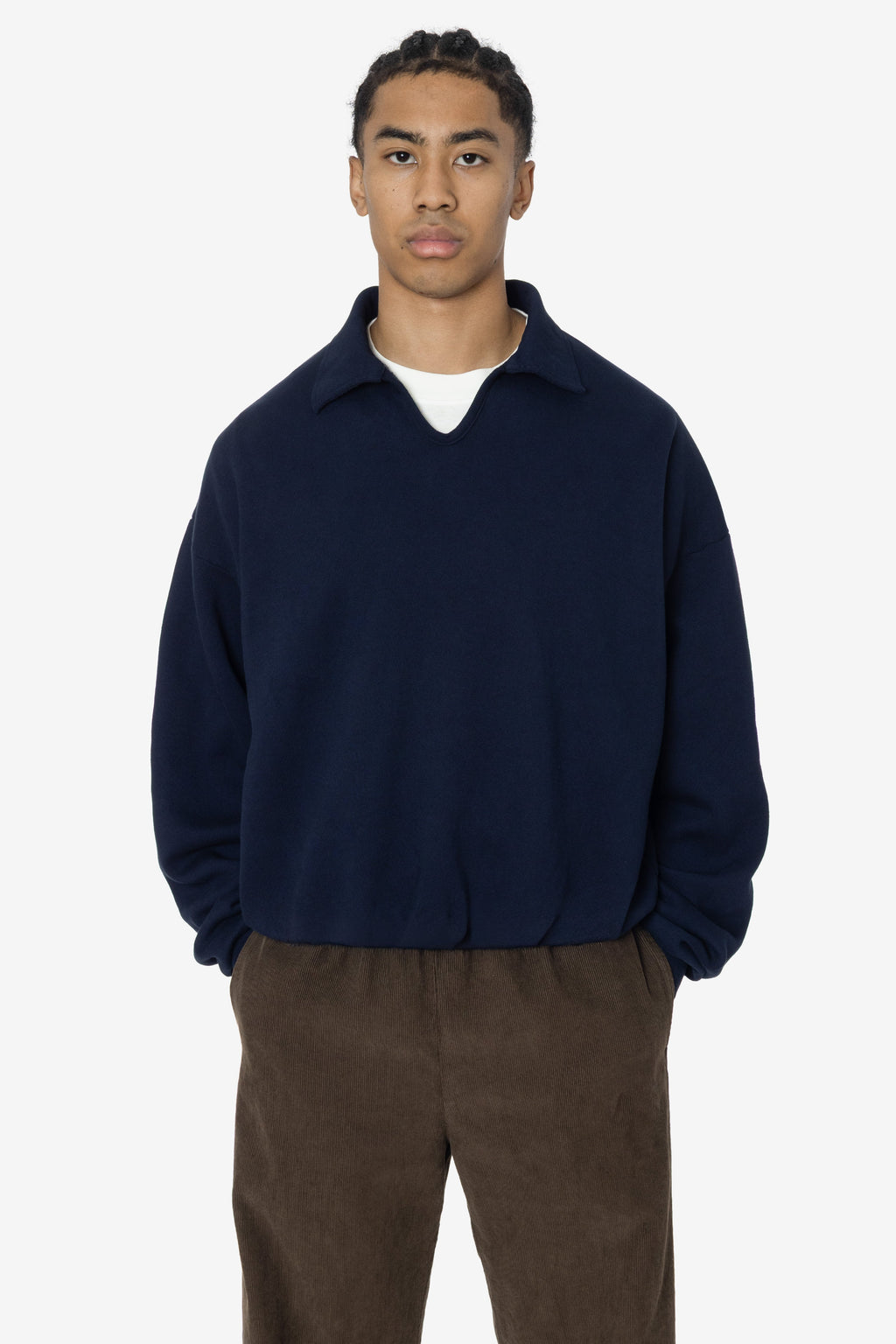 ALP412GD - Alpine Fleece Polo Pullover