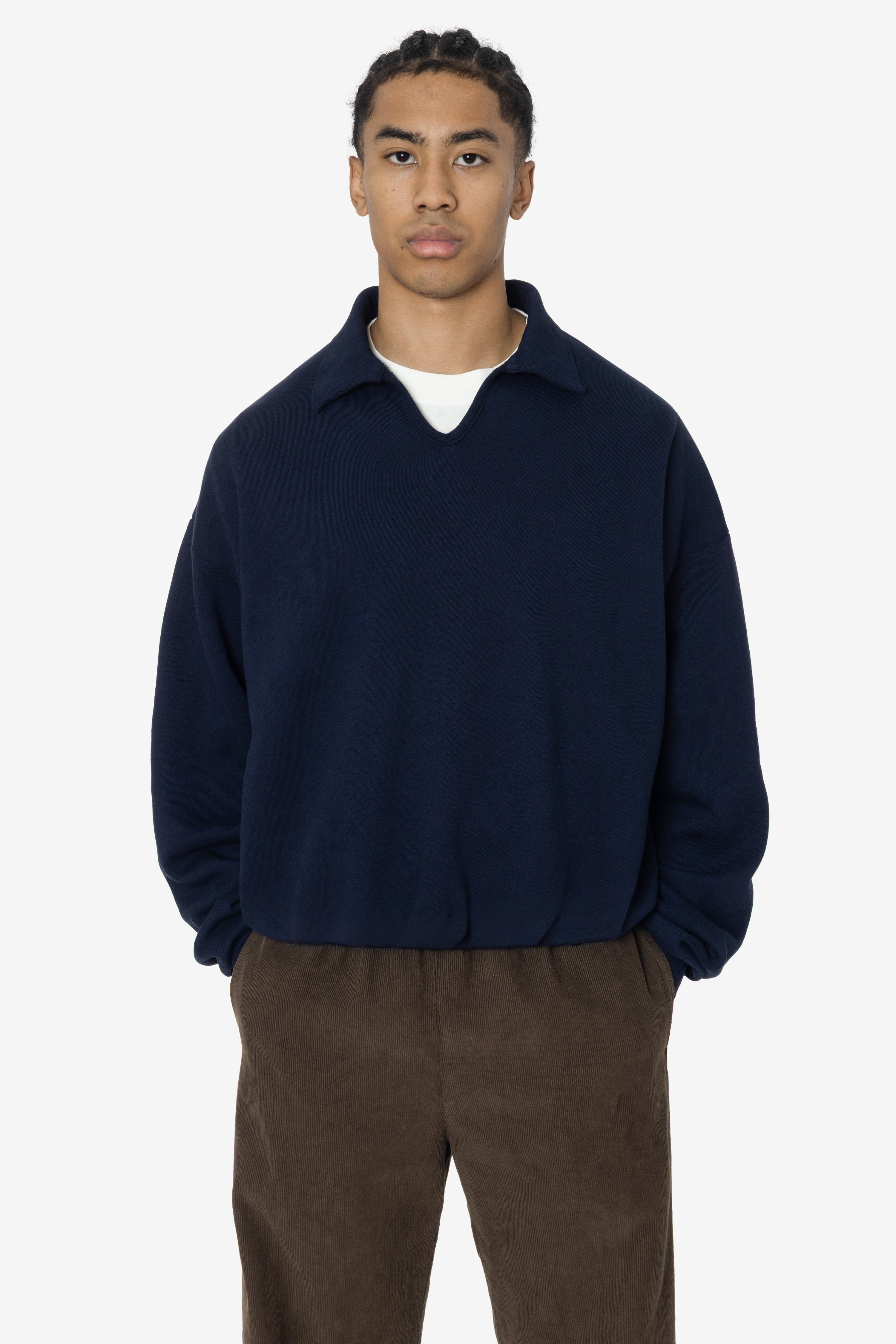 ALP412GD - Alpine Fleece Polo Pullover