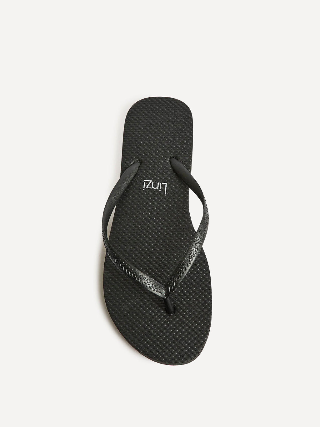 Aluna Black Flip Flops