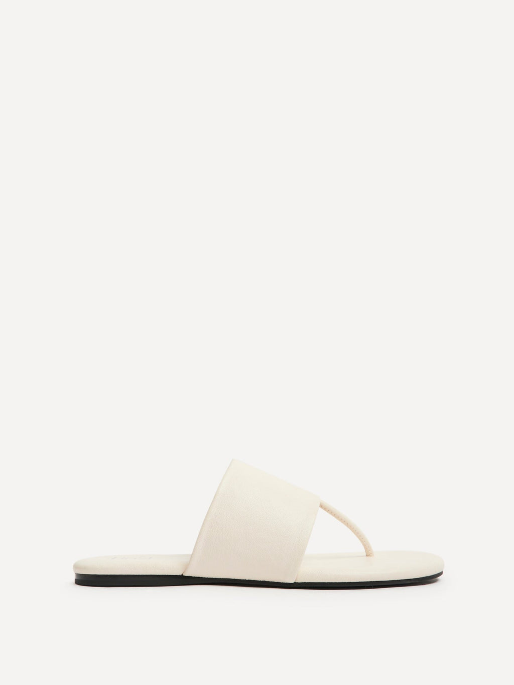 Amara Ivory Flat Sandals