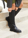 Atlas Black Long Riding Boots