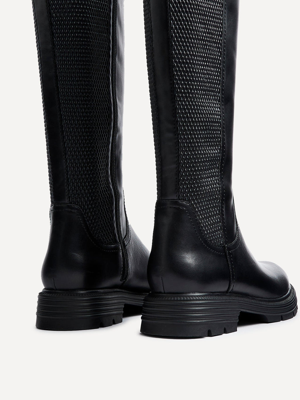 Atlas Black Long Riding Boots