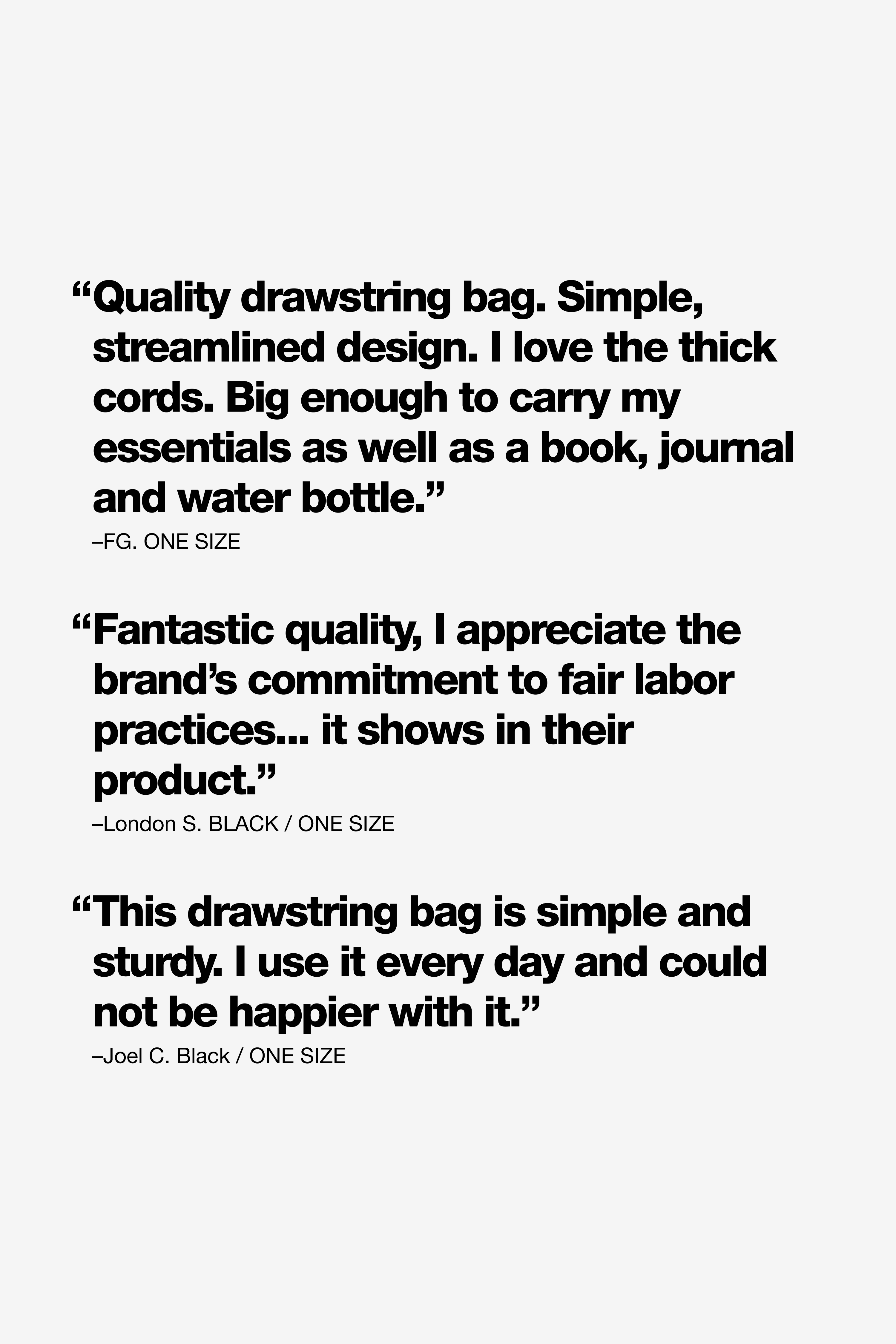 BD09 - Bull Denim Drawstring Backpack