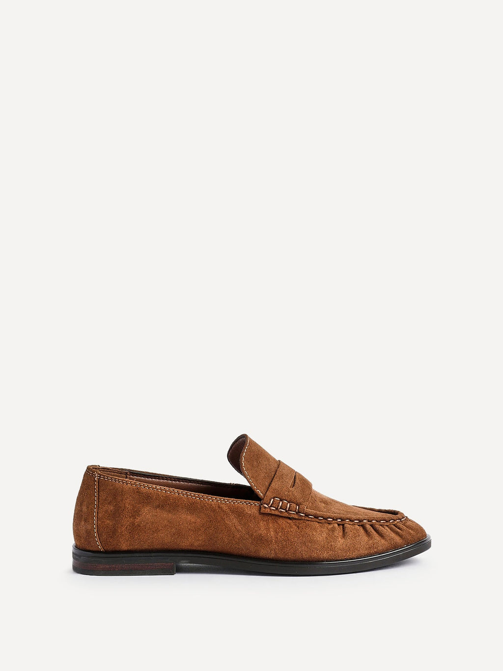 Belmont Tan Suede Leather Loafers