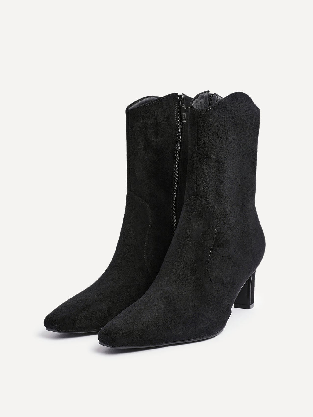 Calabasas Black Western Heeled Boots