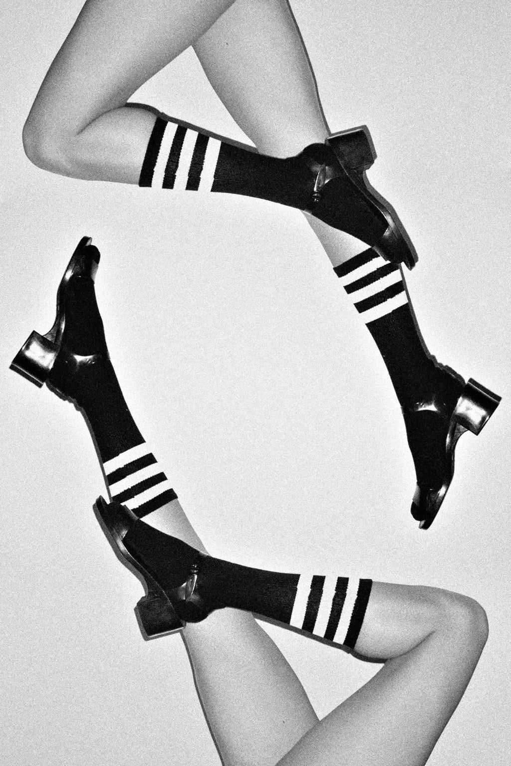 CALFSOCK - Unisex 3-Stripe Calf Sock