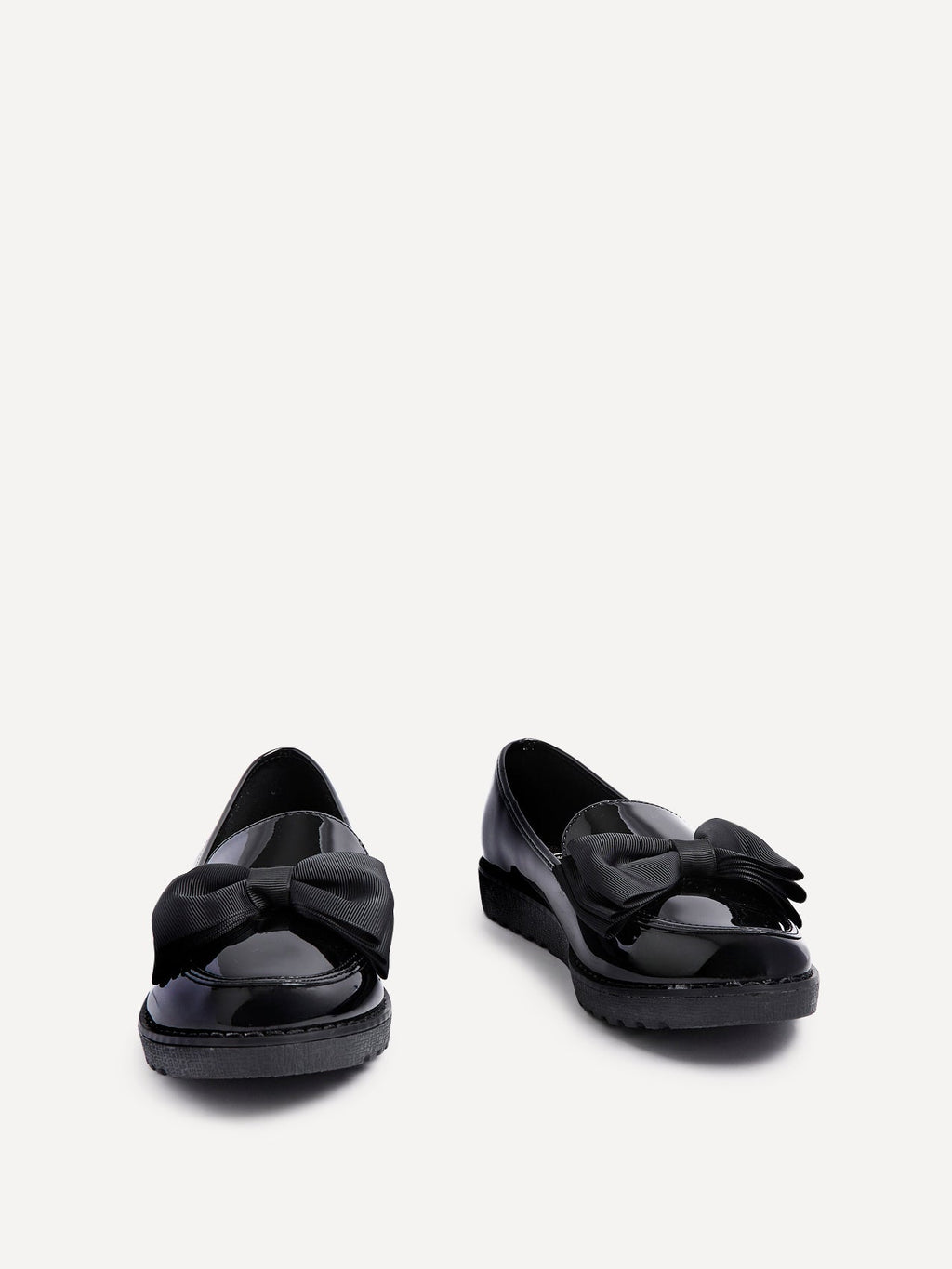 Cathy Black Patent Loafers