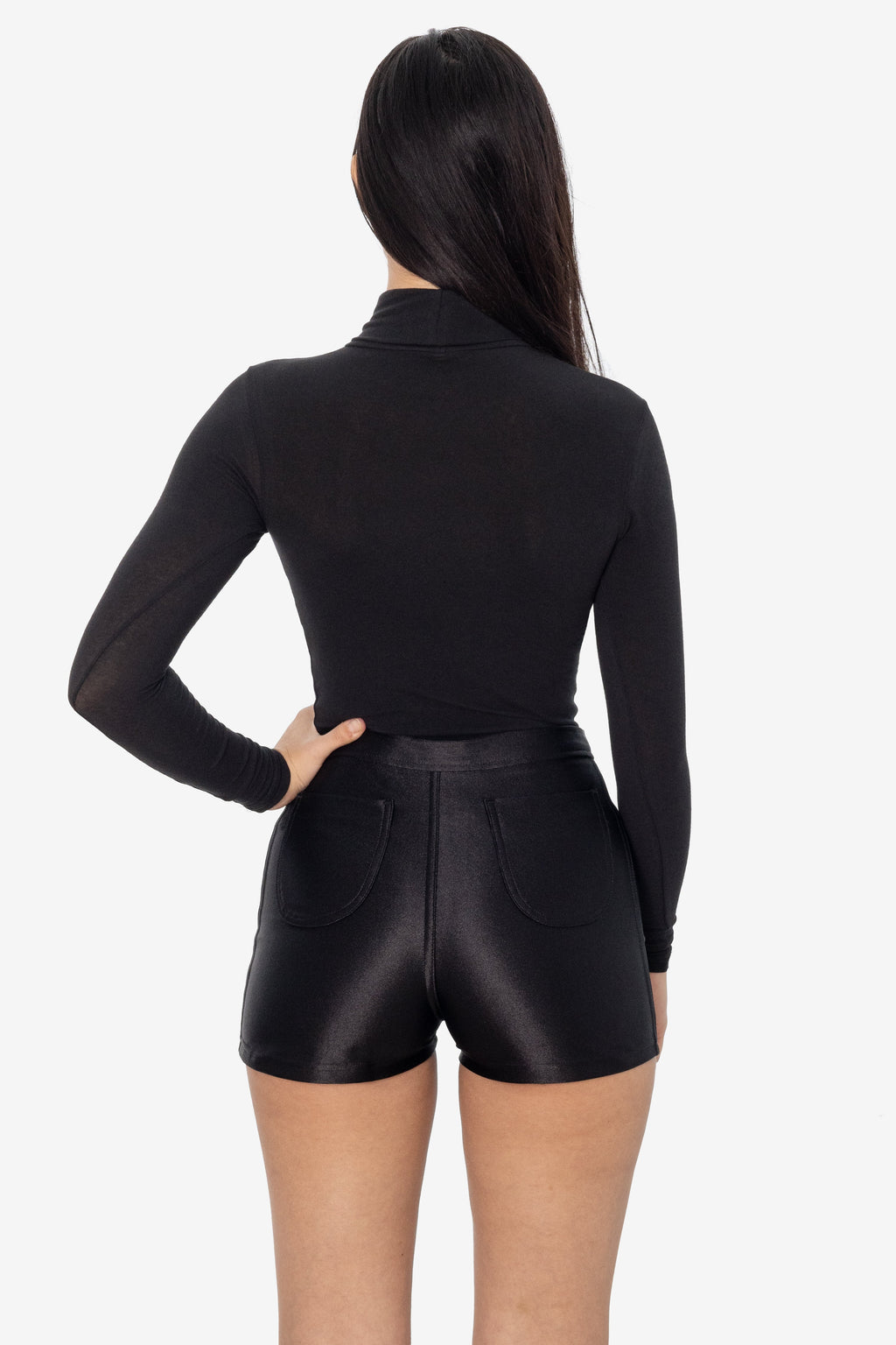 CC306 - Cheesecloth Long Sleeve Turtleneck