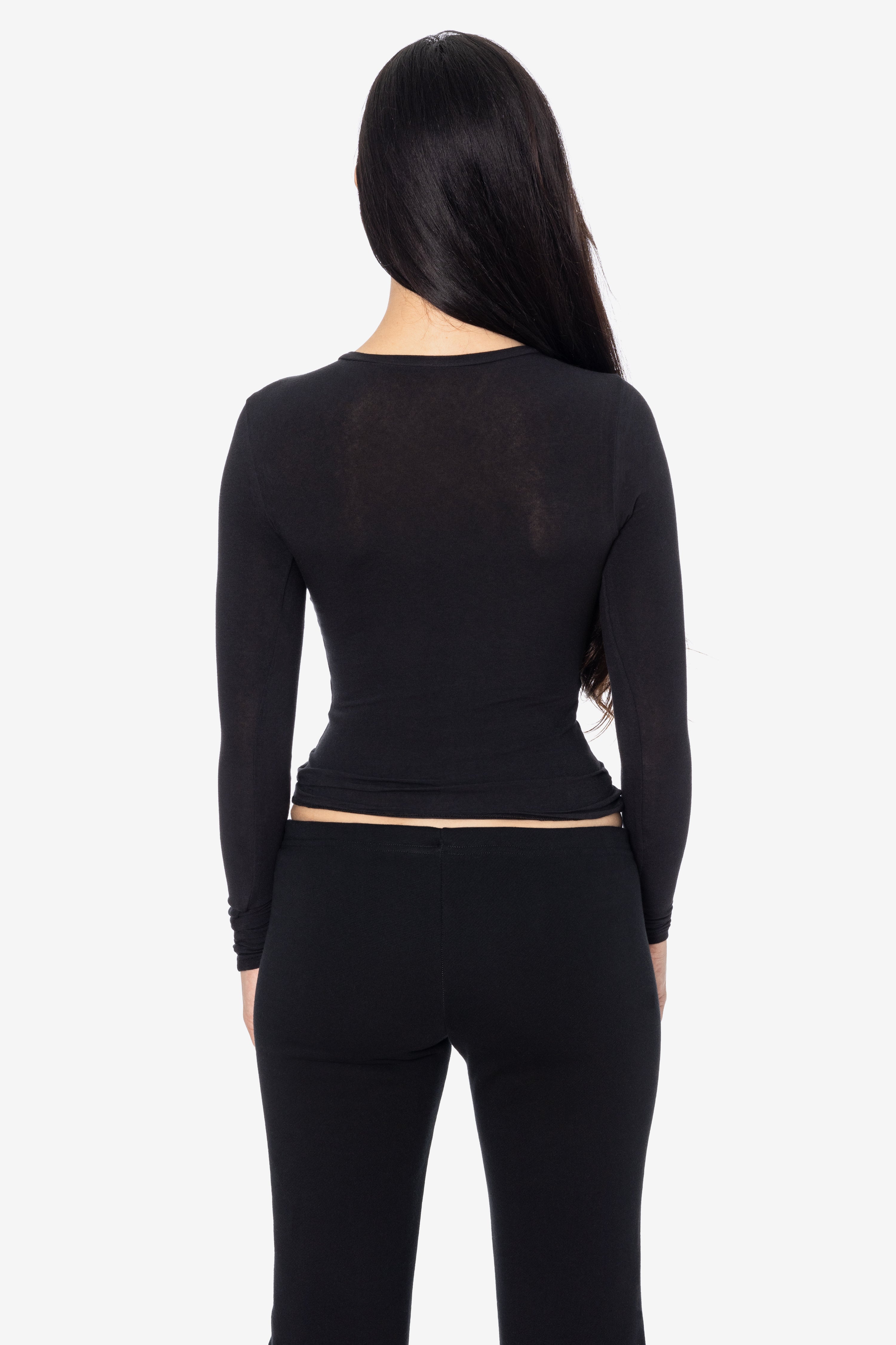 CC307 - Long Sleeve Cheesecloth Fitted T-Shirt