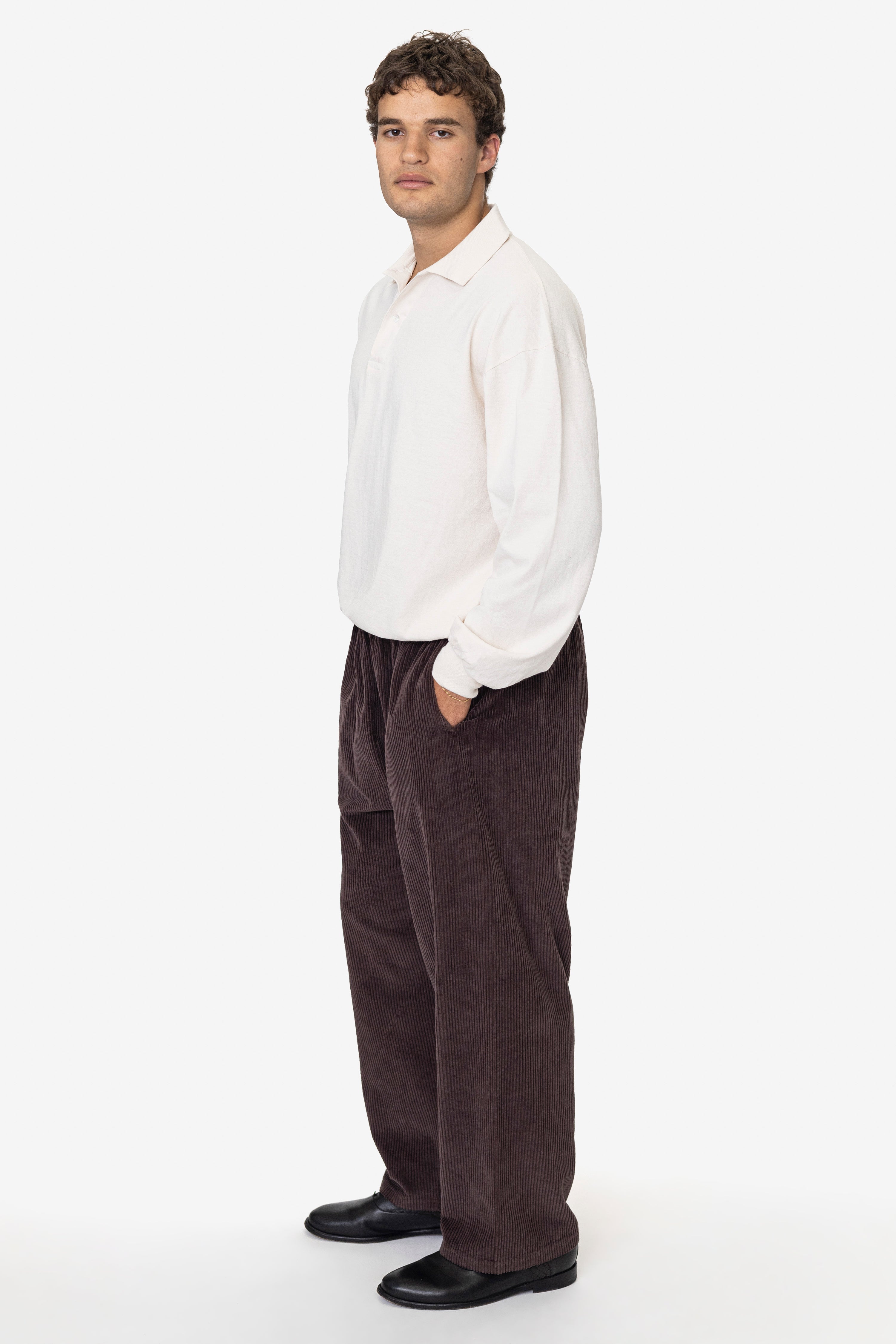 CD405GD - Men's Corduroy Wide Leg Pant