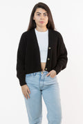 FM35GD - Fisherman Cropped Cardigan
