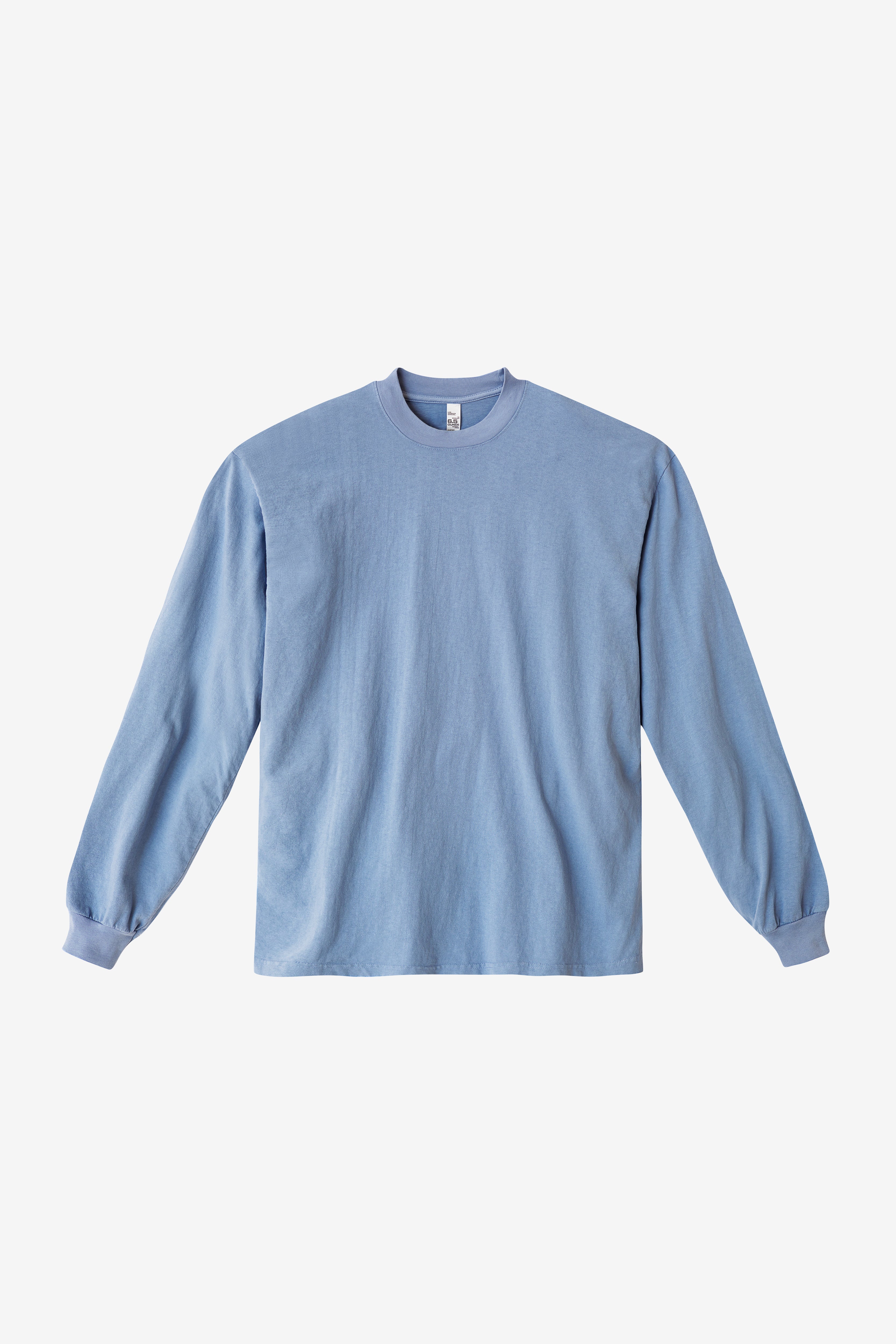 1807GD Mix - 6.5oz Long Sleeve Garment Dye Crew Neck T-Shirt