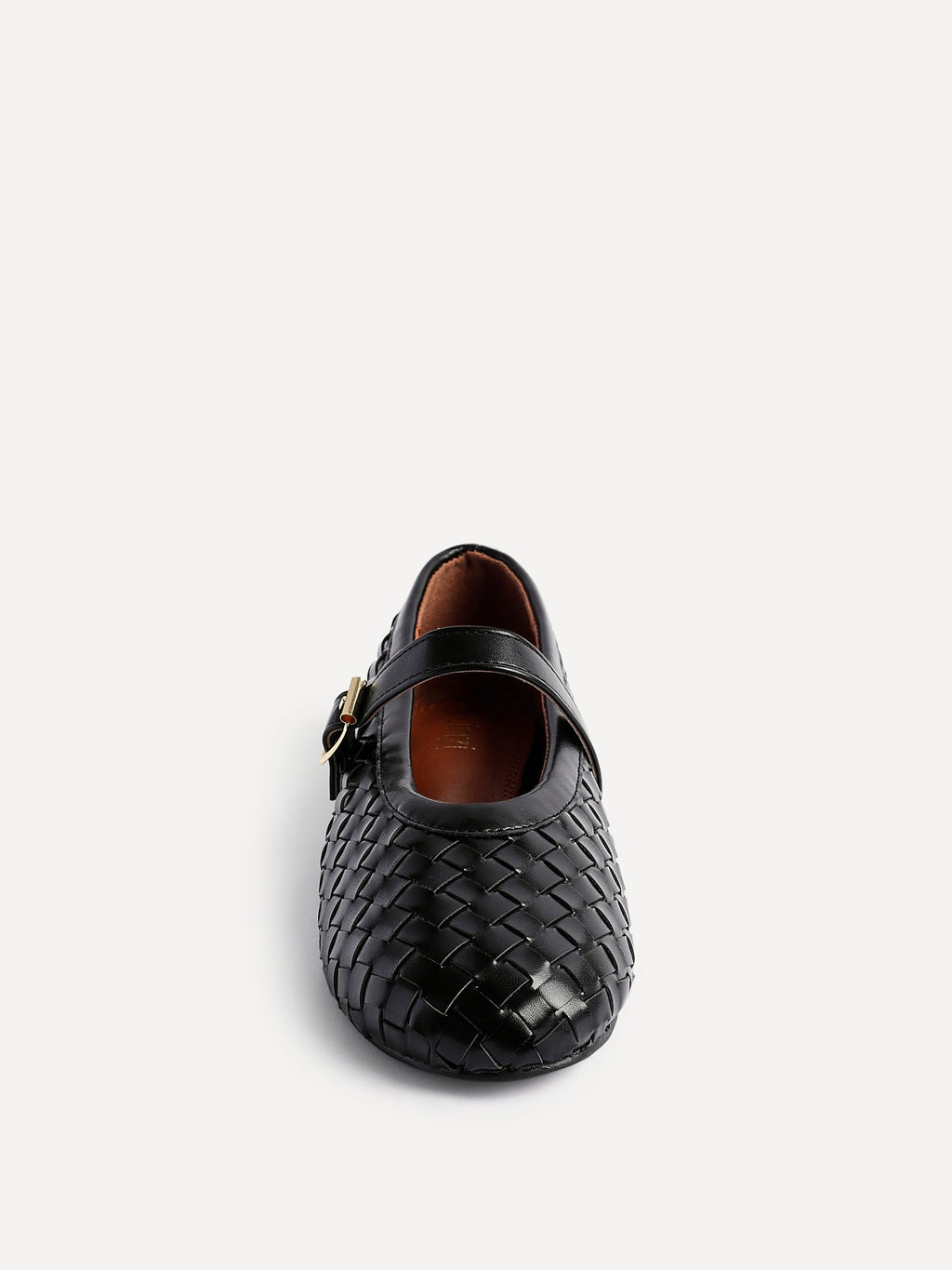 Daily Black Faux Leather Mary Jane Pumps
