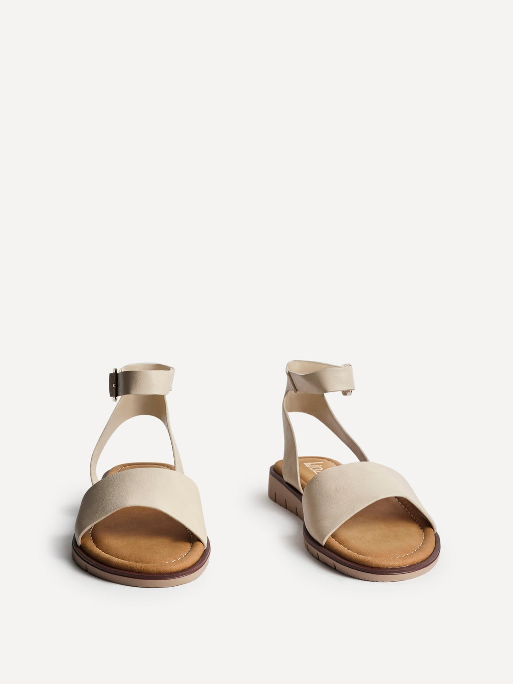 Denia Wide Fit Nude Sandals