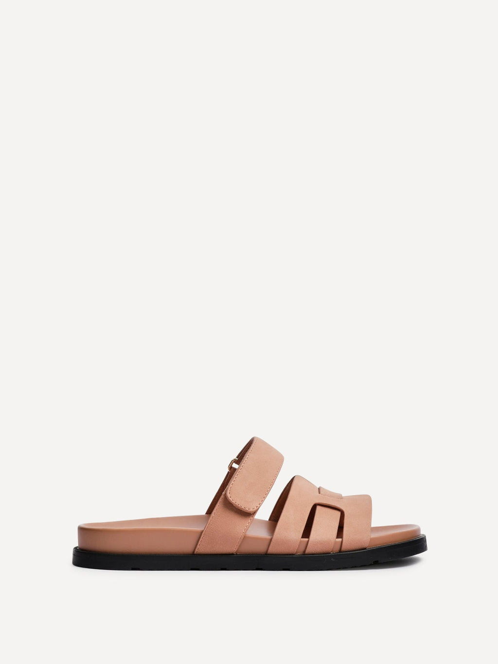 Essential Dusky Pink Faux Suede Sandals