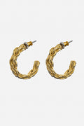 EARBRHOOP - Braided Hoop Earrings